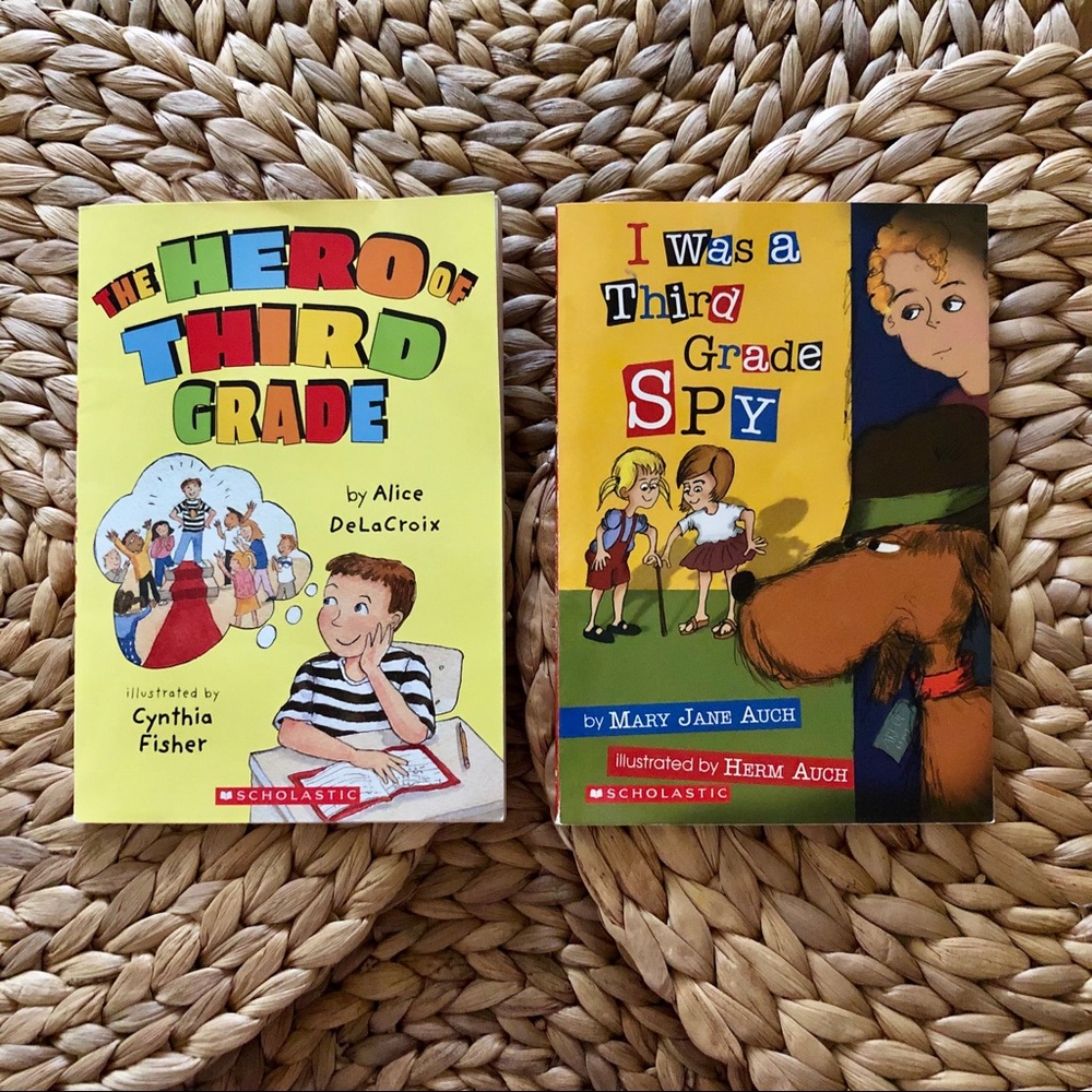 Hero of 3rd Grade & 3rd Grade Spy Childrens Books